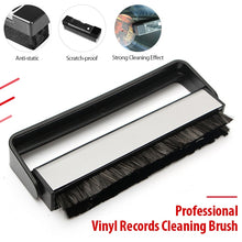 Last inn bildet i Galleri-visningsprogrammet, Combination Vinyl Brush Records Player Handle Carbon Fiber Brush Cleaning Brush Cleaning Turntables Phonograph Plastic Brushes
