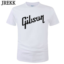 Last inn bildet i Galleri-visningsprogrammet, 2018 Summer New Gibson T Shirt Men Cotton O-Neck T-Shirt Male Short Sleeve Tshirt Hip Hop Homme Tee Tops Camisetas Hombre C36
