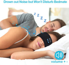 Last inn bildet i Galleri-visningsprogrammet, VIP Sleeping Headphones Sports Headband Thin Soft Elastic Comfortable Wireless Music Earphones Eye Mask for Side Sleeper
