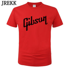 Last inn bildet i Galleri-visningsprogrammet, 2018 Summer New Gibson T Shirt Men Cotton O-Neck T-Shirt Male Short Sleeve Tshirt Hip Hop Homme Tee Tops Camisetas Hombre C36

