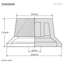 Last inn bildet i Galleri-visningsprogrammet, FLEOR Set of Yellow ABS Tone Volume Guitar Knobs 2T1V Whammy Bar Tip 5-Way Switch Tip for ST Electric Guitar

