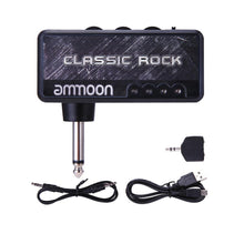 Last inn bildet i Galleri-visningsprogrammet, ammoon Portable Electric Guitar Amplifier Amp Mini Headphone Amp Built-in Distortion Effect Top Quality Guitar Accessories Parts
