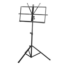 Last inn bildet i Galleri-visningsprogrammet, Guitar Folding Music Sheet Stand Portable Adjustable Lightweight Tripod Stand Aluminum Alloy Holder With Carry Bag For Violin
