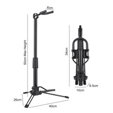 Last inn bildet i Galleri-visningsprogrammet, Foldable Digital Wind Instrument Stand Adjustable Metal Aerophone Holder Musical Instrument Stand
