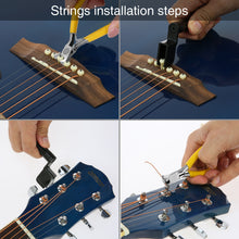Last inn bildet i Galleri-visningsprogrammet, Guitar Repairing Tool Kit Electric Acoustic Guitar Ukulele Repairing Maintenance Cleaning Tool Accessories Kit
