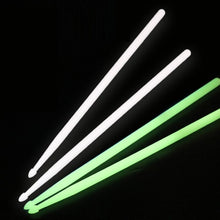 Last inn bildet i Galleri-visningsprogrammet, 1 Pair 5A Luminous Drum Stick Nylon Fluorescent Drumsticks Glow in The Dark Bright Light Musical Instruments
