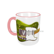 Last inn bildet i Galleri-visningsprogrammet, Francis Guitar Ceramic Mugs Coffee Cups Milk Tea Mug Status Quo Francis Creative Trending Vintage Gift Bottle Cup
