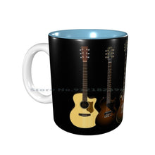 Last inn bildet i Galleri-visningsprogrammet, Guitars Ceramic Mugs Coffee Cups Milk Tea Mug Guitar Music Telecaster G Amd L Rampage Jerry Cantrell Alice In Chains C F
