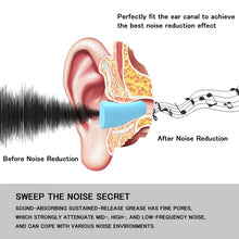 Last inn bildet i Galleri-visningsprogrammet, 30/60 pcs Earplugs Noise Reduction Protection Sound Insulation Foam Soft Sleep Cancelling Anti Bruit Earplug Sleeping Ear Plugs
