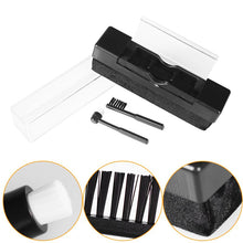 Last inn bildet i Galleri-visningsprogrammet, Combination Vinyl Brush Records Player Handle Carbon Fiber Brush Cleaning Brush Cleaning Turntables Phonograph Plastic Brushes
