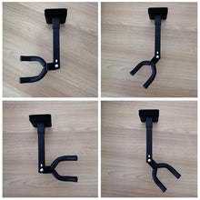 Last inn bildet i Galleri-visningsprogrammet, Adjustable Swivel Universal Guitar Hanger Stands Wall Mount Hook Holder Rack For Acoustic Guitar Ukulele Violin Bass Accessories
