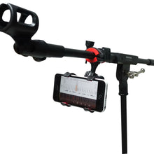 Last inn bildet i Galleri-visningsprogrammet, Universal Microphone Mic Stand 360 Degree Rotating Bicycle Motor Bike Phone Holder For Smart Phones Bass Guitar Accessories
