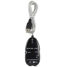 Last inn bildet i Galleri-visningsprogrammet, Eletric Guitar Cable Guitar to USB Interface Link Cable Adapter Audio Connector Recorder for PC/Computer Guitar Accessories
