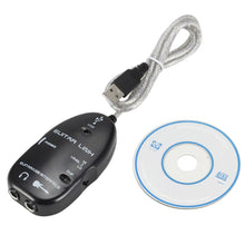 Last inn bildet i Galleri-visningsprogrammet, Eletric Guitar Cable Guitar to USB Interface Link Cable Adapter Audio Connector Recorder for PC/Computer Guitar Accessories
