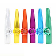 Last inn bildet i Galleri-visningsprogrammet, Metal Kazoo Lightweight Portable For Beginner Flute Instrument Music Lovers Woodwind Instrument Simple Design Lightweight
