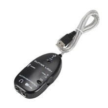 Last inn bildet i Galleri-visningsprogrammet, Eletric Guitar Cable Guitar to USB Interface Link Cable Adapter Audio Connector Recorder for PC/Computer Guitar Accessories

