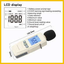 Last inn bildet i Galleri-visningsprogrammet, RZ Mini Sound level meters Decibel meter logger Noise Audio detector Digital Diagnostic-tool Automotive Microphone  GM1352
