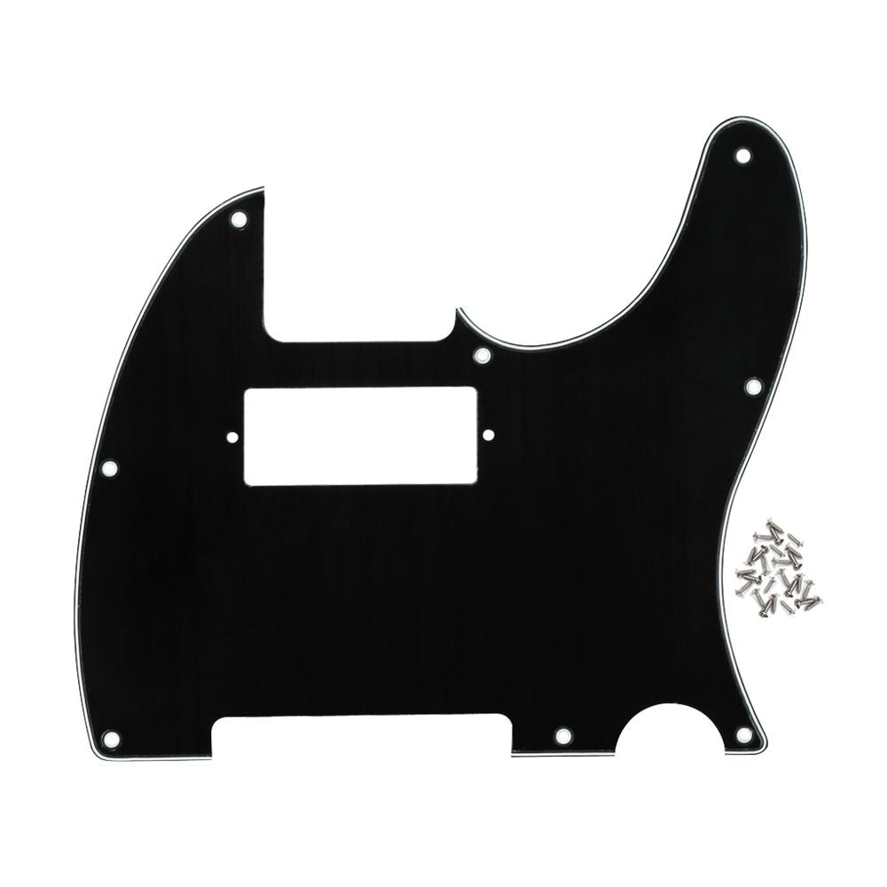 FLEOR TL Mini Humbucker Pickguard Guitar Scratch Plate & Pickguard Screws, 11 Colors Available
