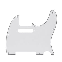 Last inn bildet i Galleri-visningsprogrammet, FLEOR 2PCS White&amp;Black 8 Hole Electric Guitar Pickguard TL for American/Mexican TL Style Guitar Parts
