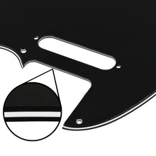 Last inn bildet i Galleri-visningsprogrammet, FLEOR 2PCS White&amp;Black 8 Hole Electric Guitar Pickguard TL for American/Mexican TL Style Guitar Parts

