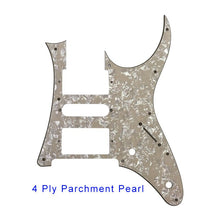 Last inn bildet i Galleri-visningsprogrammet, Pleroo Custom Electric Guitar Parts - For MIJ 2016 Year Ibanez RG 2550Z HSH Guitar Pickguard Pickup Scratch Plate
