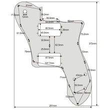 Last inn bildet i Galleri-visningsprogrammet, FLEOR Guitar Parts Mexico/USA 72 TL Deluxe Reissue Guitar Pickguard Humbucker Pick Guard Plate with Screws,11 Color Options
