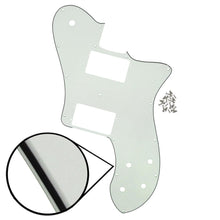 Last inn bildet i Galleri-visningsprogrammet, FLEOR Guitar Parts Mexico/USA 72 TL Deluxe Reissue Guitar Pickguard Humbucker Pick Guard Plate with Screws,11 Color Options
