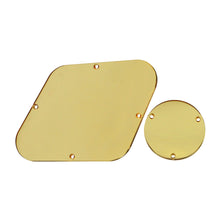 Last inn bildet i Galleri-visningsprogrammet, FLEOR Golden Mirror LP Guitar Pickguard Set Back Plate &amp; Bracket for LP Style Guitar Parts
