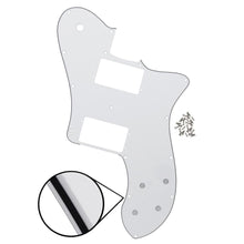 Last inn bildet i Galleri-visningsprogrammet, FLEOR Guitar Parts Mexico/USA 72 TL Deluxe Reissue Guitar Pickguard Humbucker Pick Guard Plate with Screws,11 Color Options
