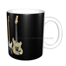 Last inn bildet i Galleri-visningsprogrammet, Guitars Ceramic Mugs Coffee Cups Milk Tea Mug Guitar Music Telecaster G Amd L Rampage Jerry Cantrell Alice In Chains C F
