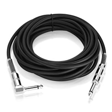 Last inn bildet i Galleri-visningsprogrammet, Bochara 1/4&#39;&#39; Jack 90degree 6.5mm to 6.5mm Audio Mono Cable Male to Male For Electric Guitar Mixer Amplifier 1.8m 3m 5m 10m
