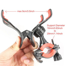 Last inn bildet i Galleri-visningsprogrammet, Universal Microphone Mic Stand 360 Degree Rotating Bicycle Motor Bike Phone Holder For Smart Phones Bass Guitar Accessories
