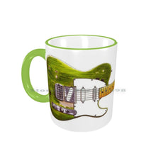 Last inn bildet i Galleri-visningsprogrammet, Francis Guitar Ceramic Mugs Coffee Cups Milk Tea Mug Status Quo Francis Creative Trending Vintage Gift Bottle Cup
