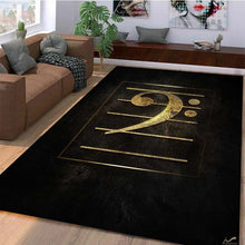 Last inn bildet i Galleri-visningsprogrammet, Music Carpet Practicing Room Rug Soft Area Rug large Musical instrument Carpet For Living Room Panio Carpet Home Decoration
