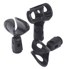 Last inn bildet i Galleri-visningsprogrammet, 1Pc Microphone Clip For Shure Mic Holder Handheld Microphone Wireless/Wire Mic Stand Accessory Black Universal
