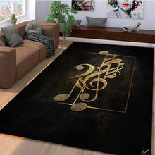 Last inn bildet i Galleri-visningsprogrammet, Music Carpet Practicing Room Rug Soft Area Rug large Musical instrument Carpet For Living Room Panio Carpet Home Decoration
