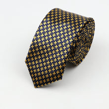 Last inn bildet i Galleri-visningsprogrammet, Classic Fashion Men&#39;s Skinny Tie Colorful Musical Notes Printed Piano Guitar Polyester 5cm Width Necktie Party Gift Accessory
