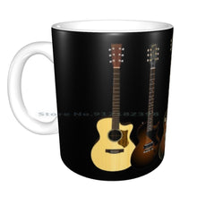 Last inn bildet i Galleri-visningsprogrammet, Guitars Ceramic Mugs Coffee Cups Milk Tea Mug Guitar Music Telecaster G Amd L Rampage Jerry Cantrell Alice In Chains C F
