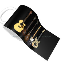 Last inn bildet i Galleri-visningsprogrammet, Guitars Ceramic Mugs Coffee Cups Milk Tea Mug Guitar Music Telecaster G Amd L Rampage Jerry Cantrell Alice In Chains C F
