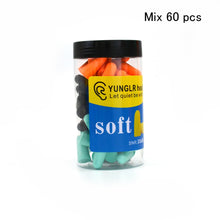 Last inn bildet i Galleri-visningsprogrammet, 30/60 pcs Earplugs Noise Reduction Protection Sound Insulation Foam Soft Sleep Cancelling Anti Bruit Earplug Sleeping Ear Plugs

