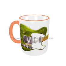 Last inn bildet i Galleri-visningsprogrammet, Francis Guitar Ceramic Mugs Coffee Cups Milk Tea Mug Status Quo Francis Creative Trending Vintage Gift Bottle Cup
