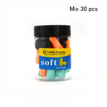 Last inn bildet i Galleri-visningsprogrammet, 30/60 pcs Earplugs Noise Reduction Protection Sound Insulation Foam Soft Sleep Cancelling Anti Bruit Earplug Sleeping Ear Plugs
