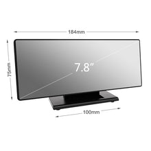 Last inn bildet i Galleri-visningsprogrammet, LED Digital Alarm Clock Mirror Electronic Clocks Multifunction Large LCD Display Digital Table Clock with Temperature Calendar
