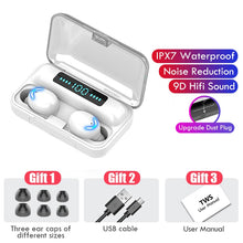 Last inn bildet i Galleri-visningsprogrammet, Wireless Headphones Bluetooth Earphones Waterproof Earpieces Sport Earbuds For iPhone Huawei Samsung Xiaomi TWS Music Headset
