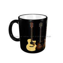 Last inn bildet i Galleri-visningsprogrammet, Guitars Ceramic Mugs Coffee Cups Milk Tea Mug Guitar Music Telecaster G Amd L Rampage Jerry Cantrell Alice In Chains C F
