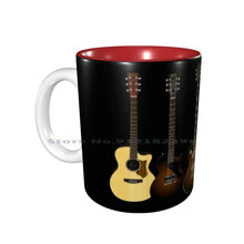 Last inn bildet i Galleri-visningsprogrammet, Guitars Ceramic Mugs Coffee Cups Milk Tea Mug Guitar Music Telecaster G Amd L Rampage Jerry Cantrell Alice In Chains C F

