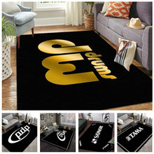 Last inn bildet i Galleri-visningsprogrammet, Drum Carpet For Living Room Drum kit Music instrument Large Area Rug Black Soft Carpet Home Decoration Bathmat Dropshipping
