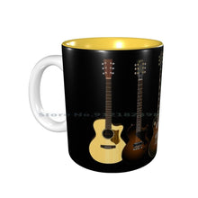 Last inn bildet i Galleri-visningsprogrammet, Guitars Ceramic Mugs Coffee Cups Milk Tea Mug Guitar Music Telecaster G Amd L Rampage Jerry Cantrell Alice In Chains C F
