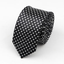 Last inn bildet i Galleri-visningsprogrammet, Classic Fashion Men&#39;s Skinny Tie Colorful Musical Notes Printed Piano Guitar Polyester 5cm Width Necktie Party Gift Accessory
