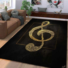Last inn bildet i Galleri-visningsprogrammet, Music Carpet Practicing Room Rug Soft Area Rug large Musical instrument Carpet For Living Room Panio Carpet Home Decoration
